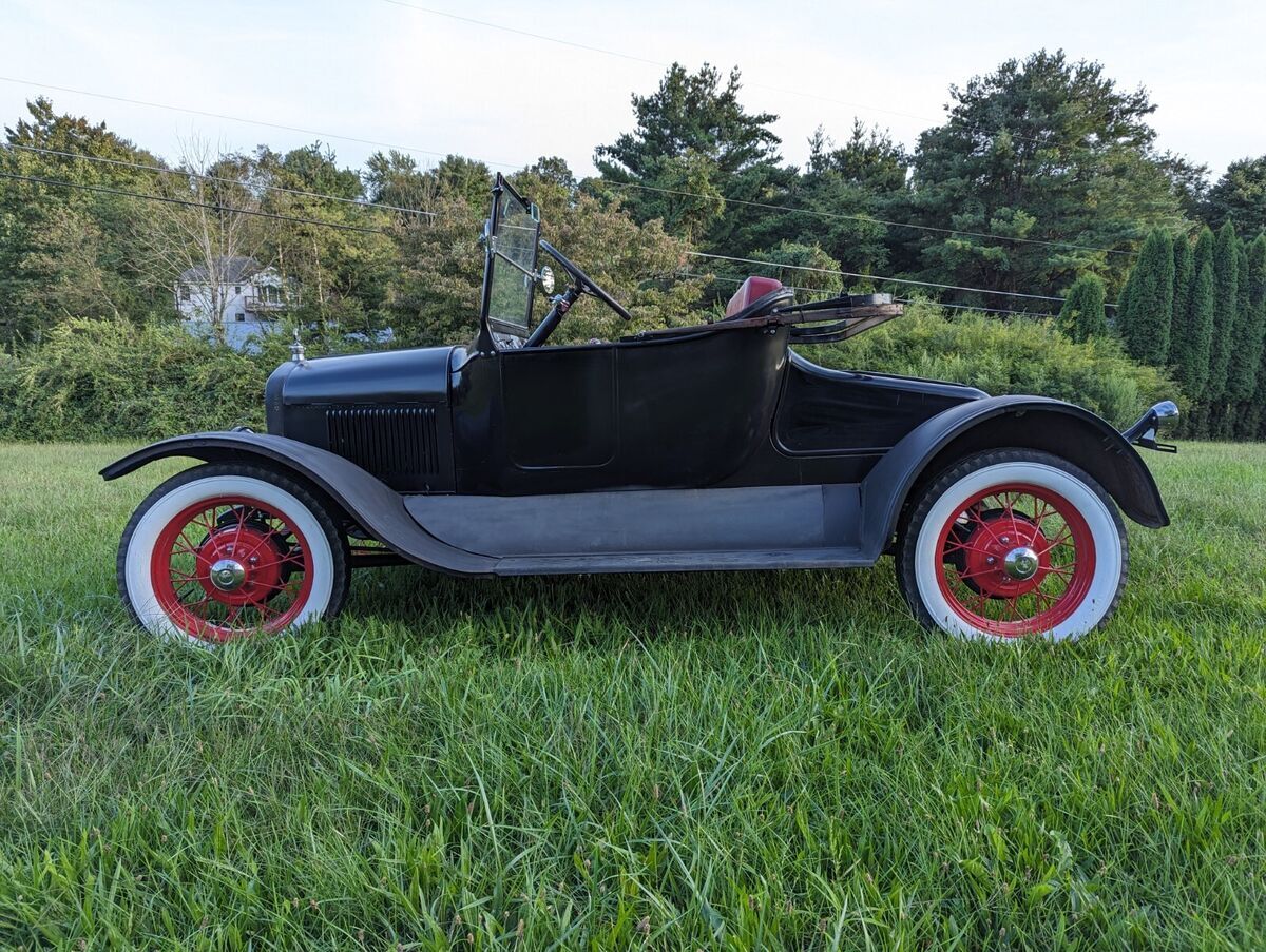 no reserve! 1923 model t body on 1929 model a running gear!