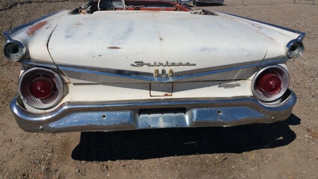 1959 ford fairlane 500 galaxie convertible