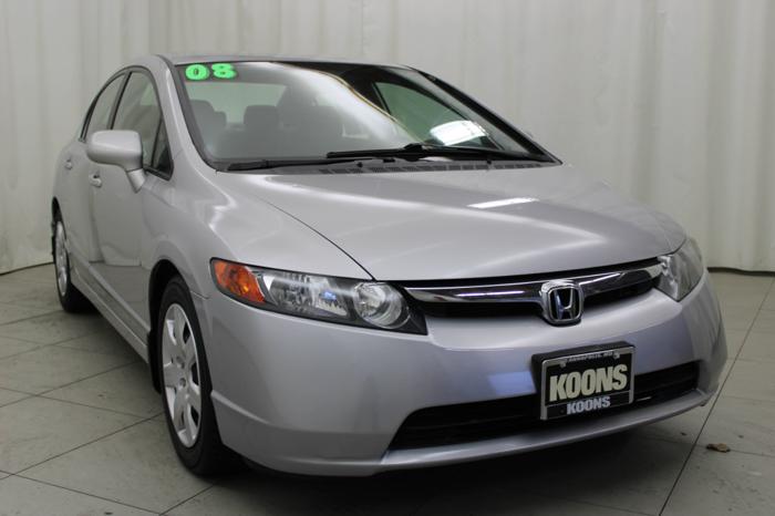 used 2008 honda civic lx annapolis, md 21401 for sale in annapolis, maryland
