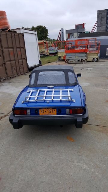 1979 triumph spitfire two door convertible