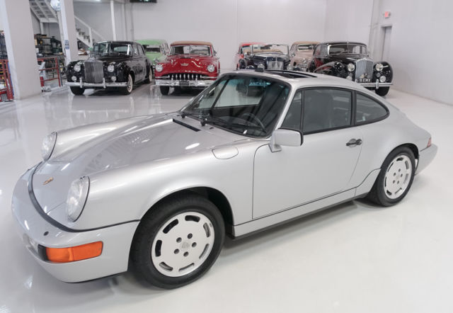 1990 porsche 911 carrera 4 sunroof coupe | several special order features