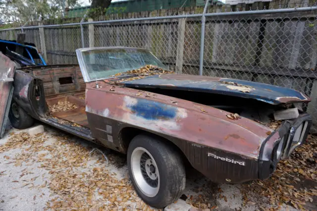 1969 pontiac firebird convertible v8