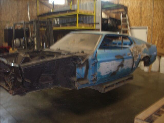 1971 mustang h code body shell