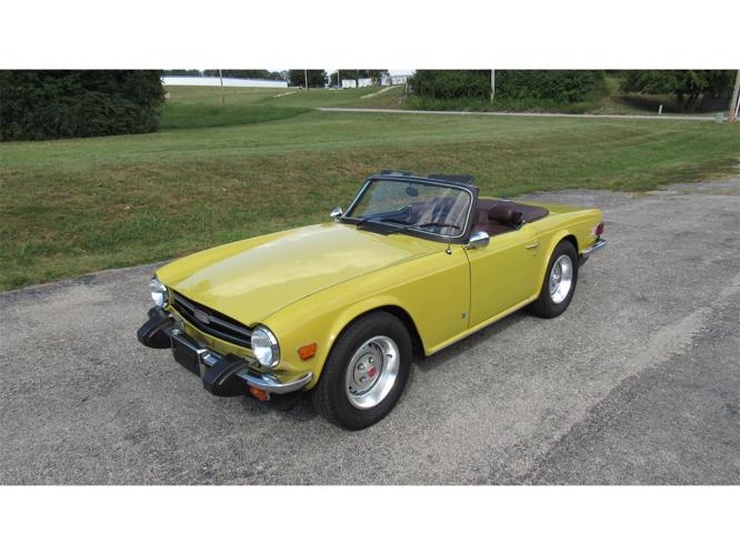 1976 triumph tr6 in washington, missouri