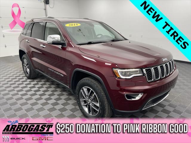 2018 jeep grand cherokee limited x