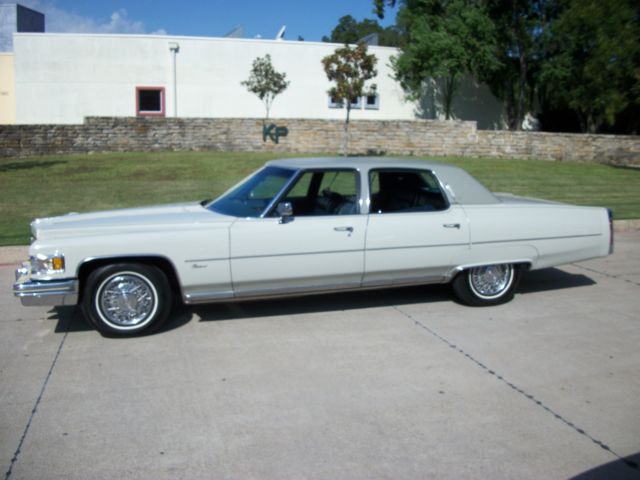 1975 cadillac fleetwood brougham - all original "survivor" - 2 owner cal - texas