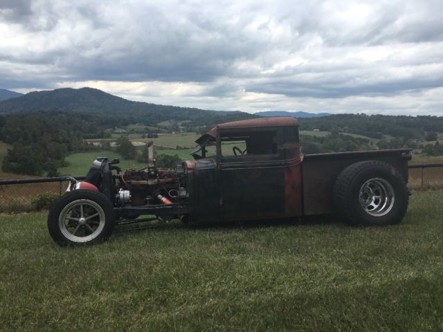 1932 rat rod truck chevy 5 speed!!