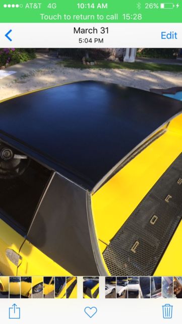 porsche 914 targa, canary yellow, no rust!
