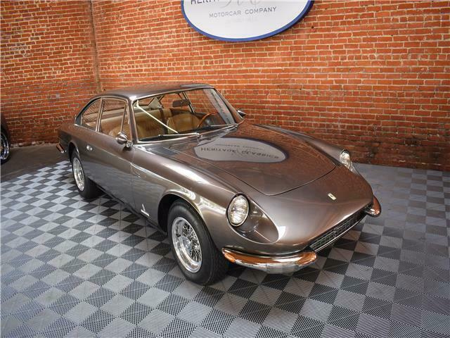 1967 ferrari 365gt, brown with 27740 miles available now!