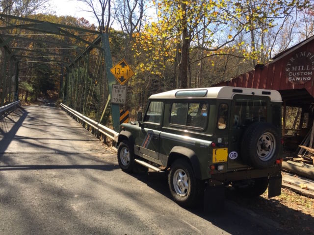 defender landrover 90 2.5l gas