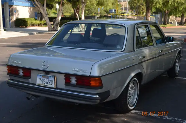 1981 mercedes benz 300d euro w123 with 73k km well preserved classic german car