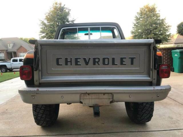 1979 chevrolet c/k 10 series scottsdaleâ chevyâ sport automatic 4x4 v8 5.7l