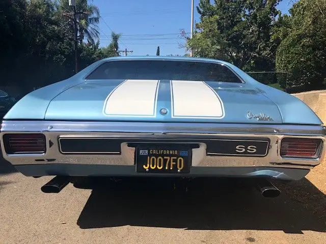 1970 chevy chevelle original matching numbers ss 454