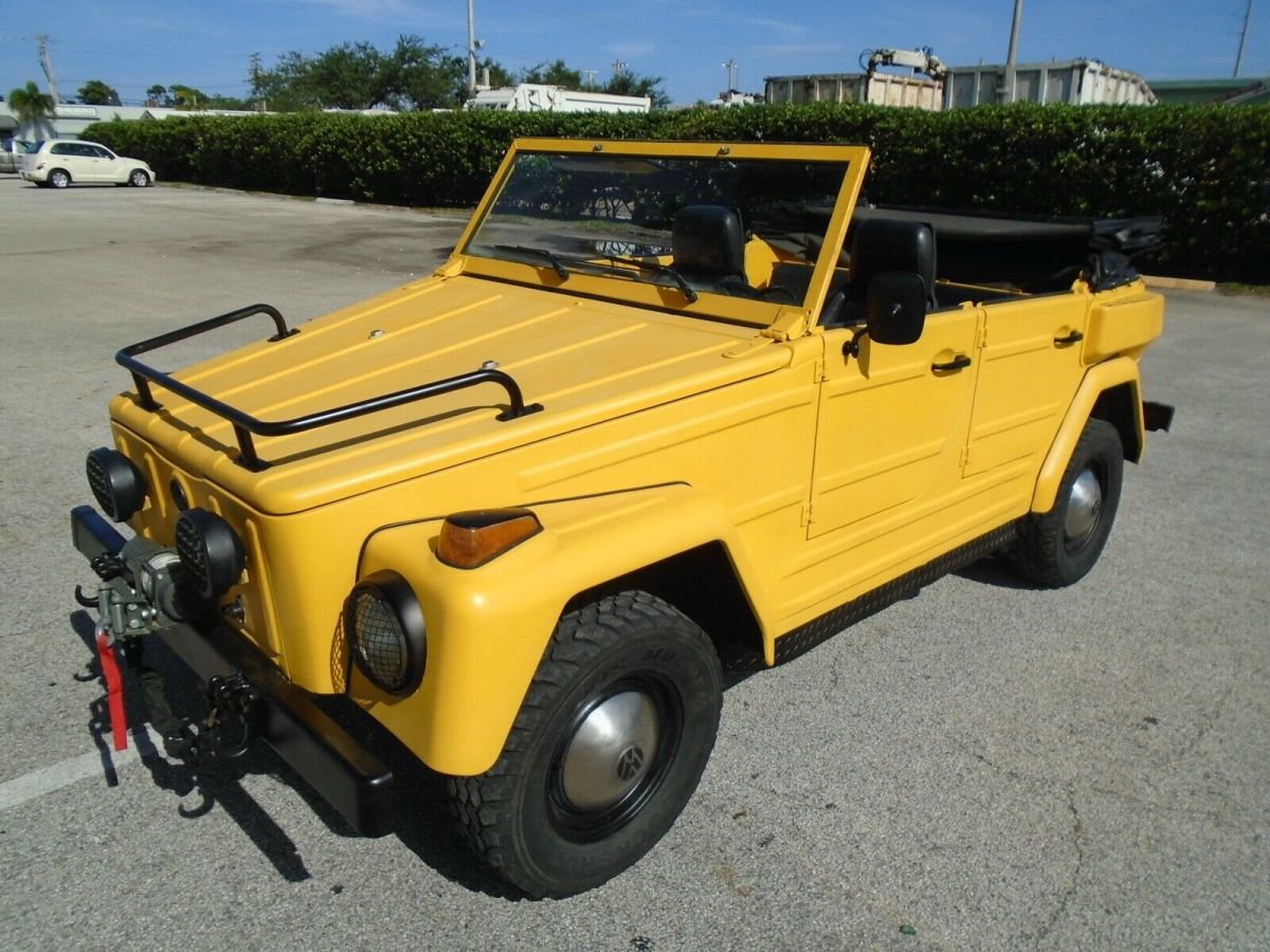 1974 volkswagen vw thing trekker 181 kubelwagen rare urban german military