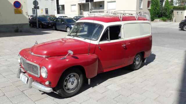 volvo p210 panel van (duett) very rare with original rear seat