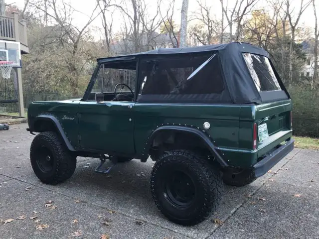 1974 ford bronco ranger - automatic - 4x4 - 351 windsor v8 - hunter green / blk