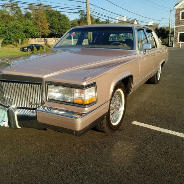 1990 brougham d'elegance! wires, lthr, moonroof, 5.7 ltr., 54k miles, cold a/c!