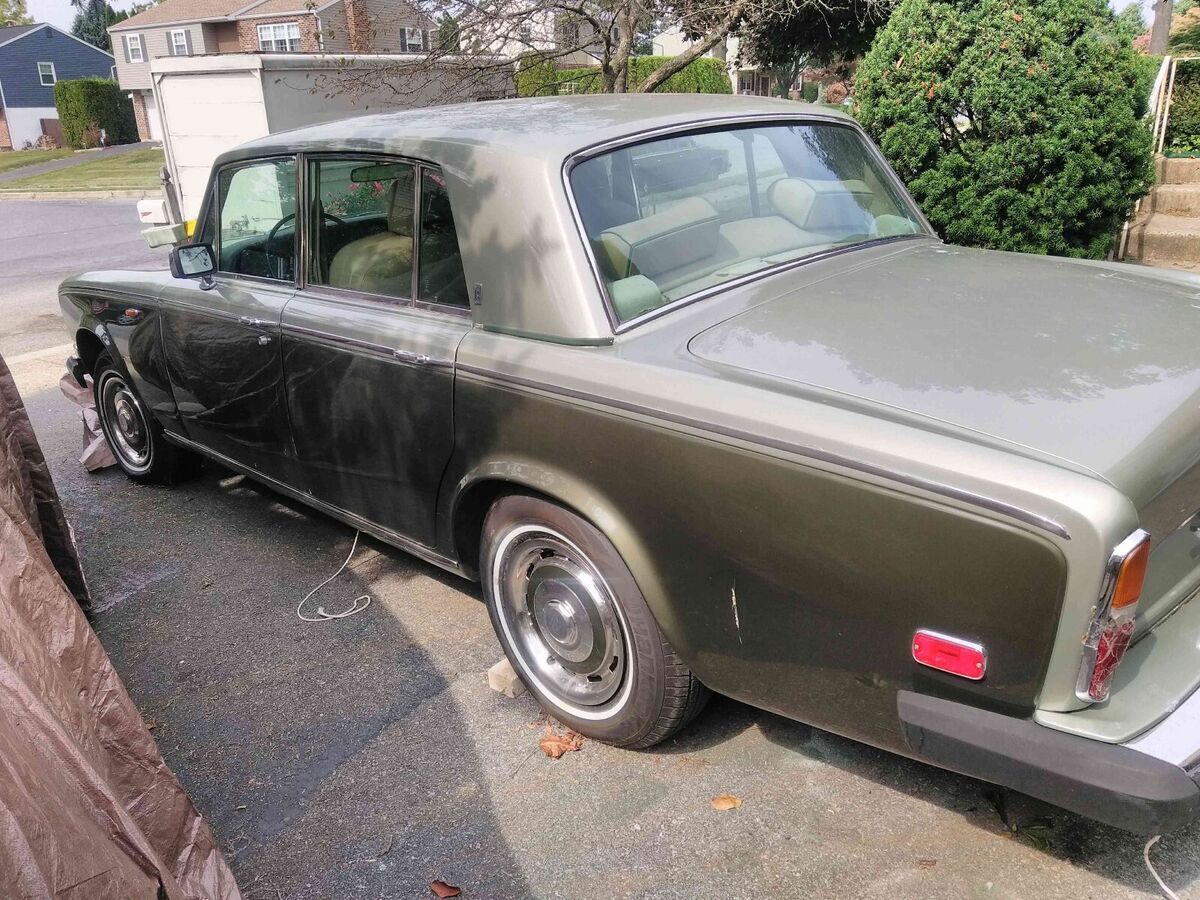 1976 rolls-royce silver shadow sedan brown saloon