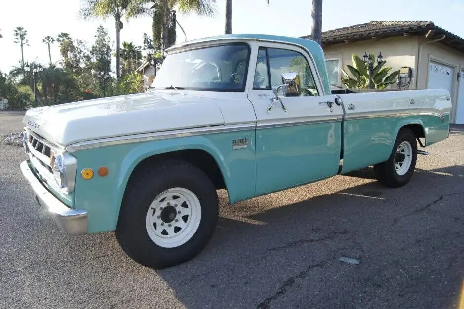 1969 dodge d200 camper special sweptline 383 w/automatic, power steering
