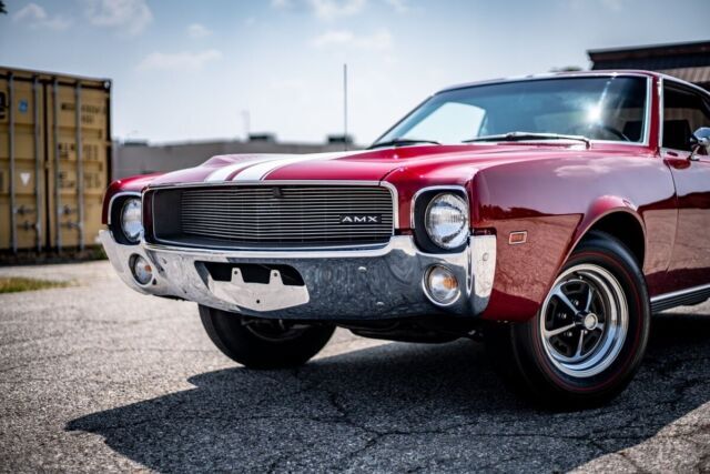 1968 amc amx go package red coupe 390 v8 30968 miles