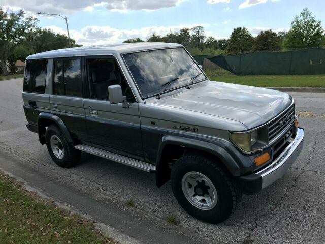 1991 toyota land cruiser 2l-te turbo diesel 4x4 jdm 5 spd lj78 wagon ex~~150pics