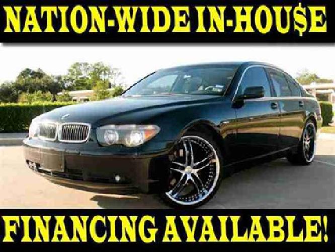 used 2002 bmw 7 series 745i sedan, 105,401 miles in houston, tx