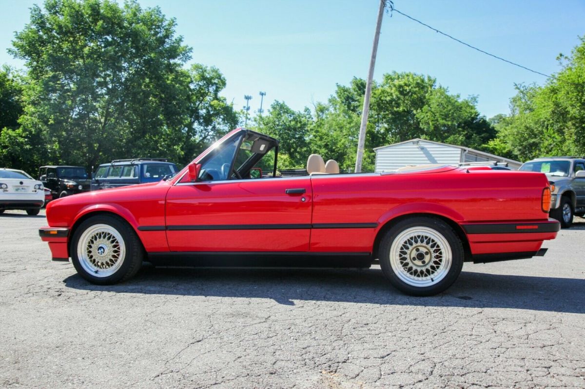 1991 e30 bmw convertible 318i 5-speed survivor extra clean og paint wow!!!