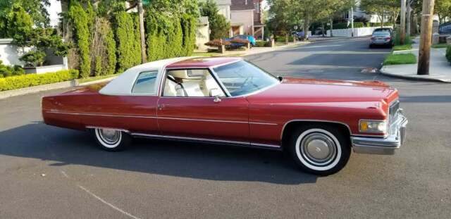 1975 cadillac coupe deville one owner car with 24k orig miles