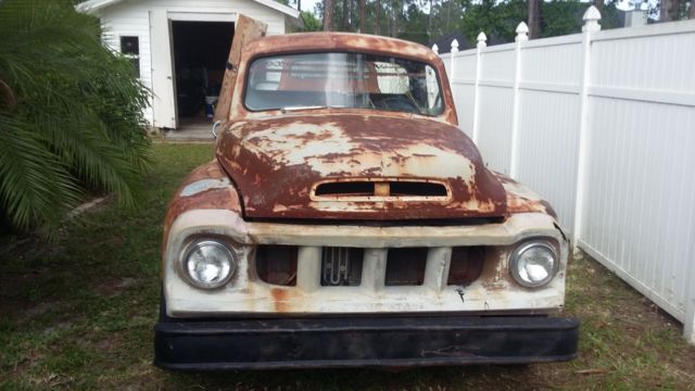 two studebaker pickup trucks, 1955 and 1957 project pickup trucks