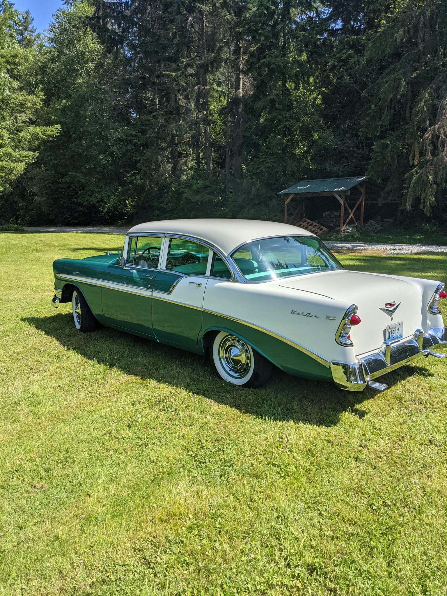 1956 chevrolet bel air sedan