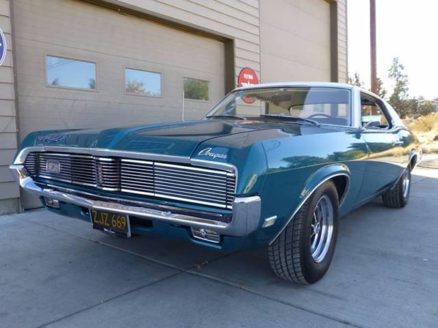 restored 1969 mercury cougar 2 door hardtop 351 v8 and only 70k original miles