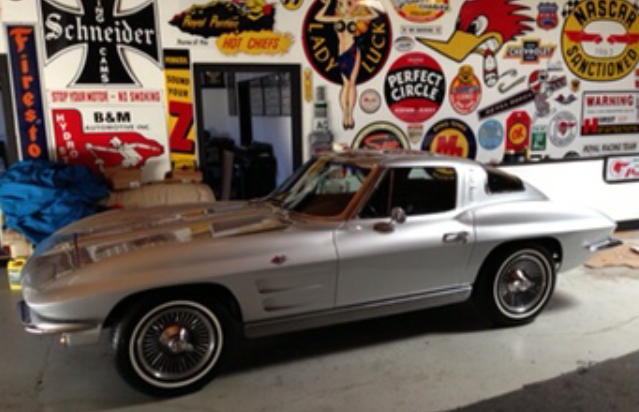 1963 corvette split window 818-209-6590