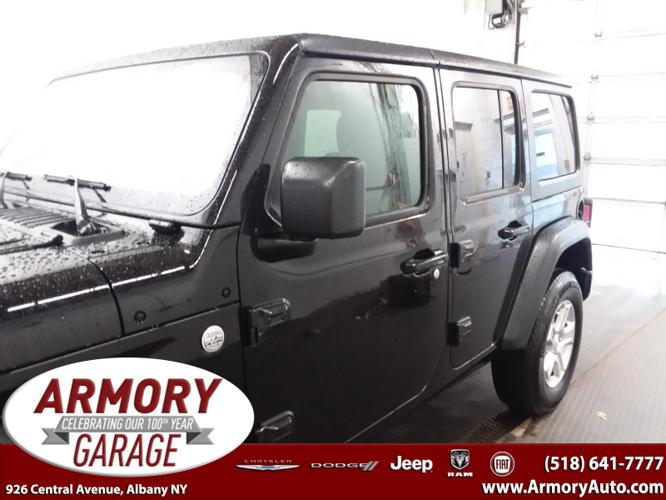 certified 2018 jeep wrangler 4wd unlimited sport albany, ny 12205 for sale in albany, new york