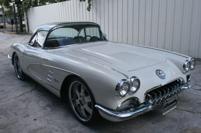 1960 white convt restomod custom!