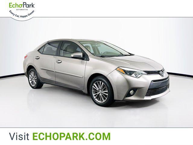 2015 toyota corolla le plus