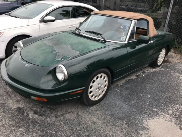 93 alfa romeo spider low miles