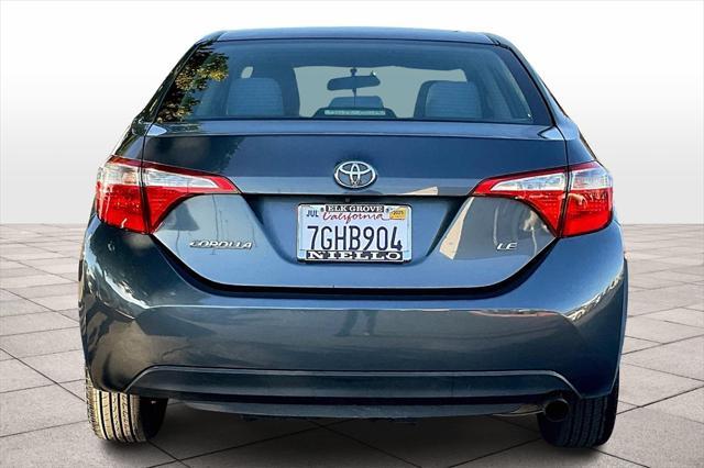 2014 toyota corolla le