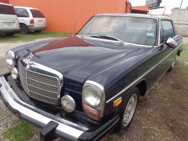 1974 mercedes 280c coupe automatic sun-roof a/c