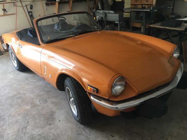 1975 triumph spitfire 1500 in good condition