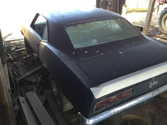 1969 chevrolet camaro base hardtop 2-door