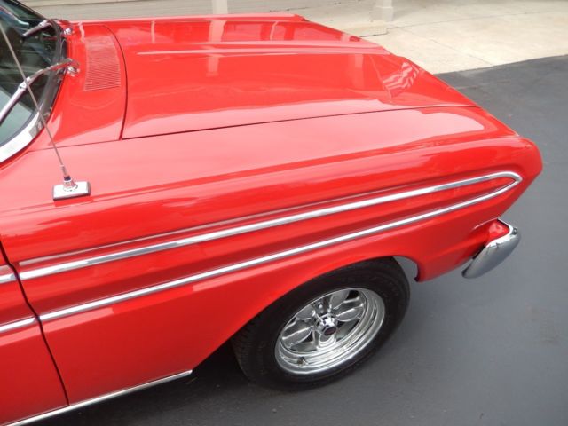 1964 ford falcon sprint rangoon red 289 4 speed