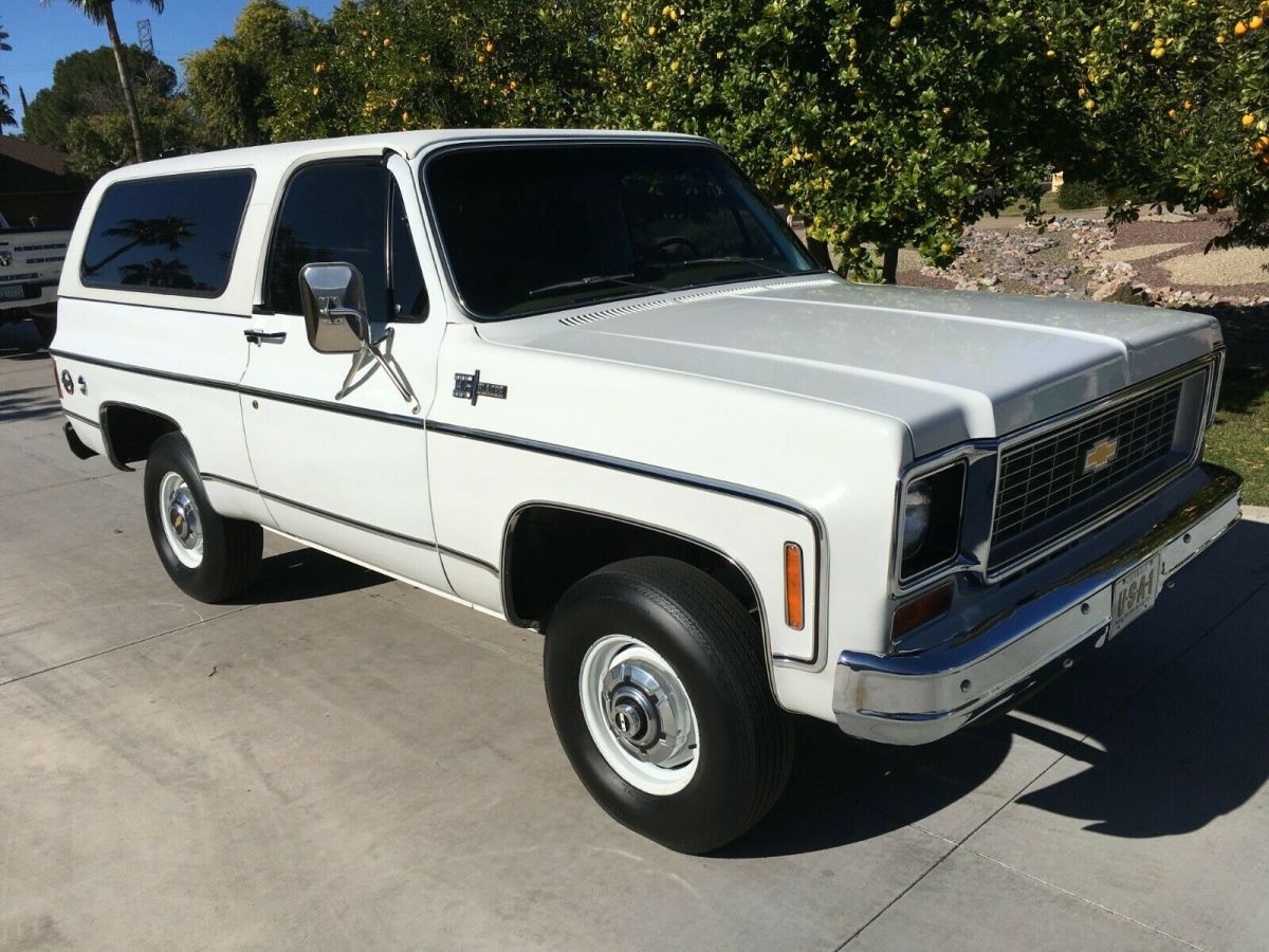 1973, original ~67k miles, k5, blazer, 4wd, chevrolet motor division documents!