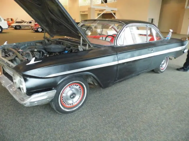 1961 chevrolet impala bubble top paint code 900 tuxedo black (rare)