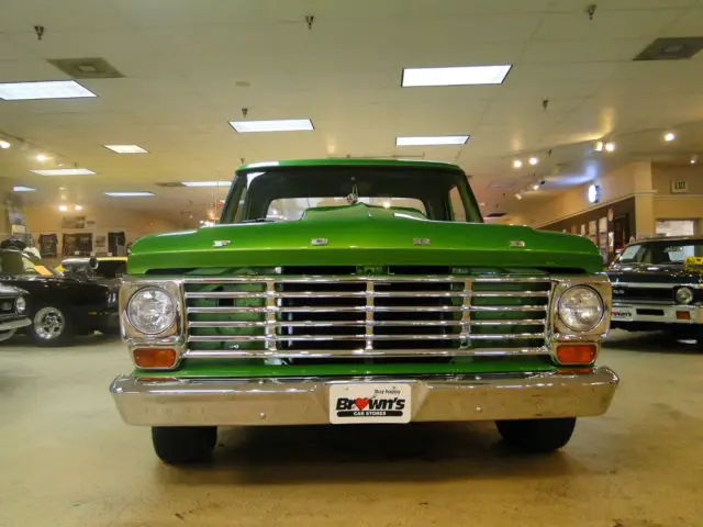 1967 ford f100 short bed pickup truck
