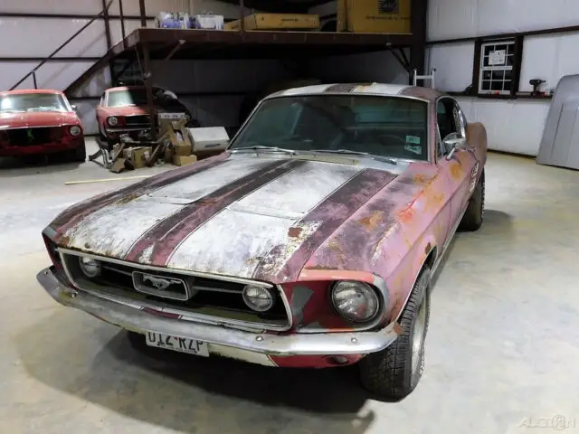 1967 ford mustang fastback gt 390, 4 spd, tx barn find, no reserve