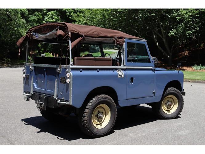 1970 land rover series iia in roswell, georgia