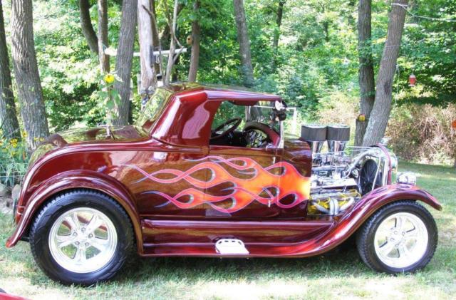1929 streetrod ford model a roadster - custom - one of a kind