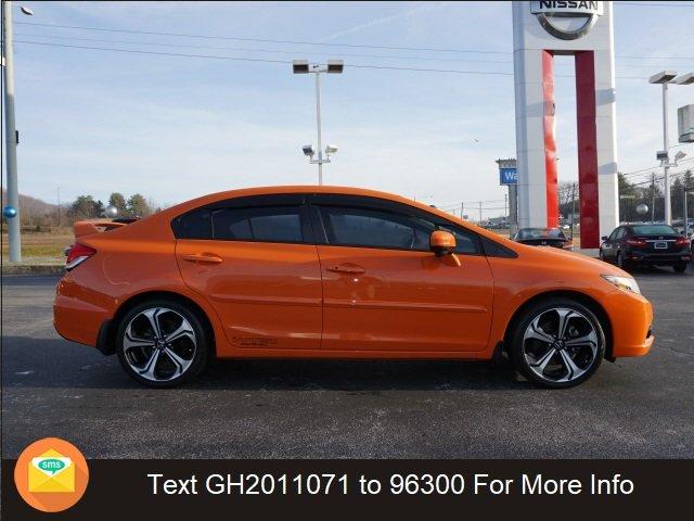 used 2014 honda civic si sedan bristol, tn 37620 for sale in bristol, tennessee