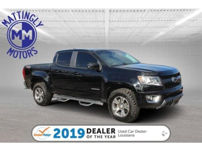 used 2016 chevrolet colorado 4x4 crew cab z71 metairie, la 70003 for sale in metairie, louisiana