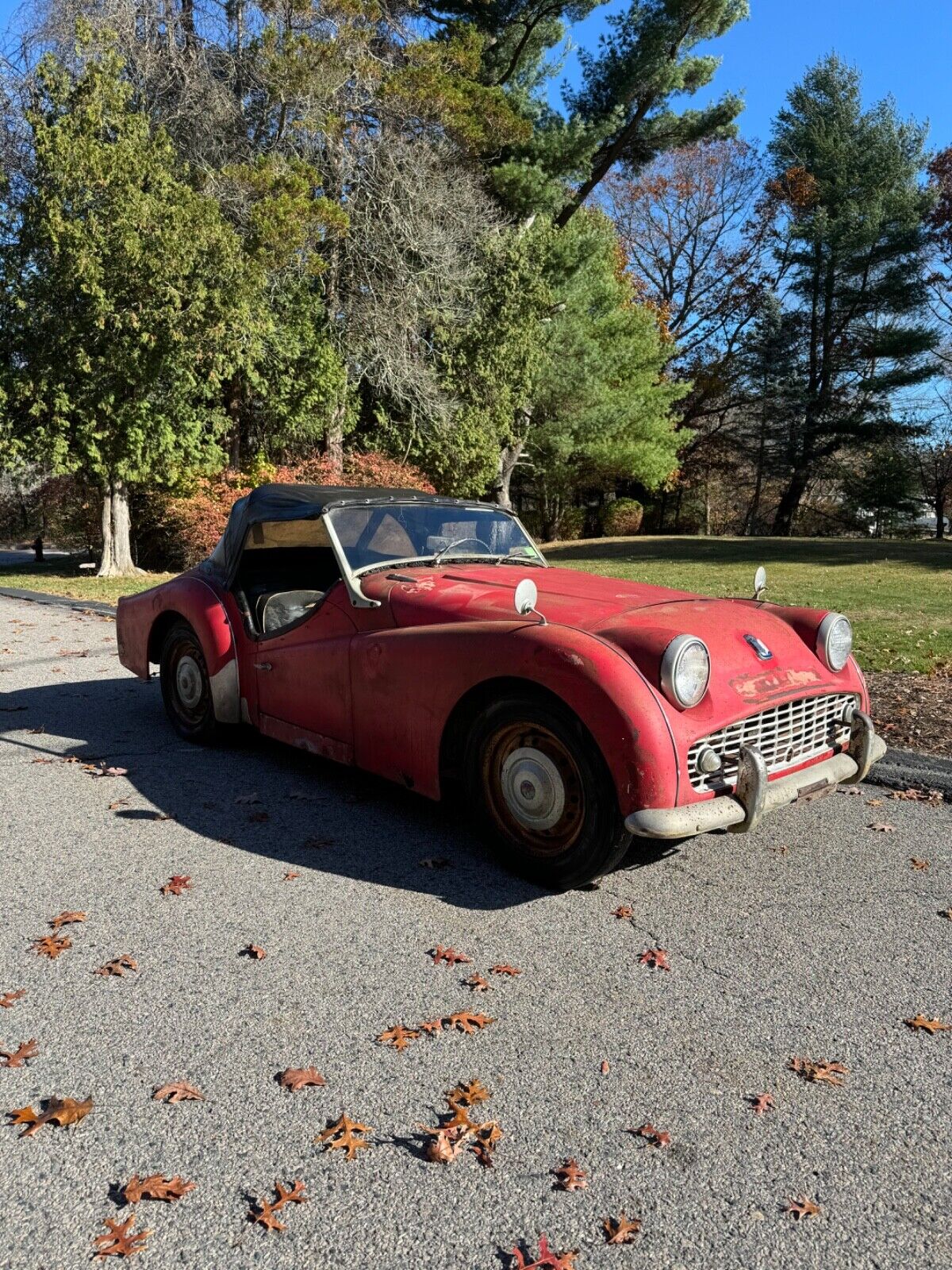 1960 triumph tr3a